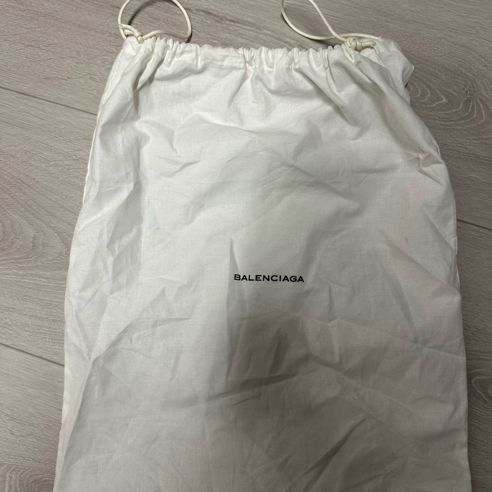 Balenciaga White Dust Bag